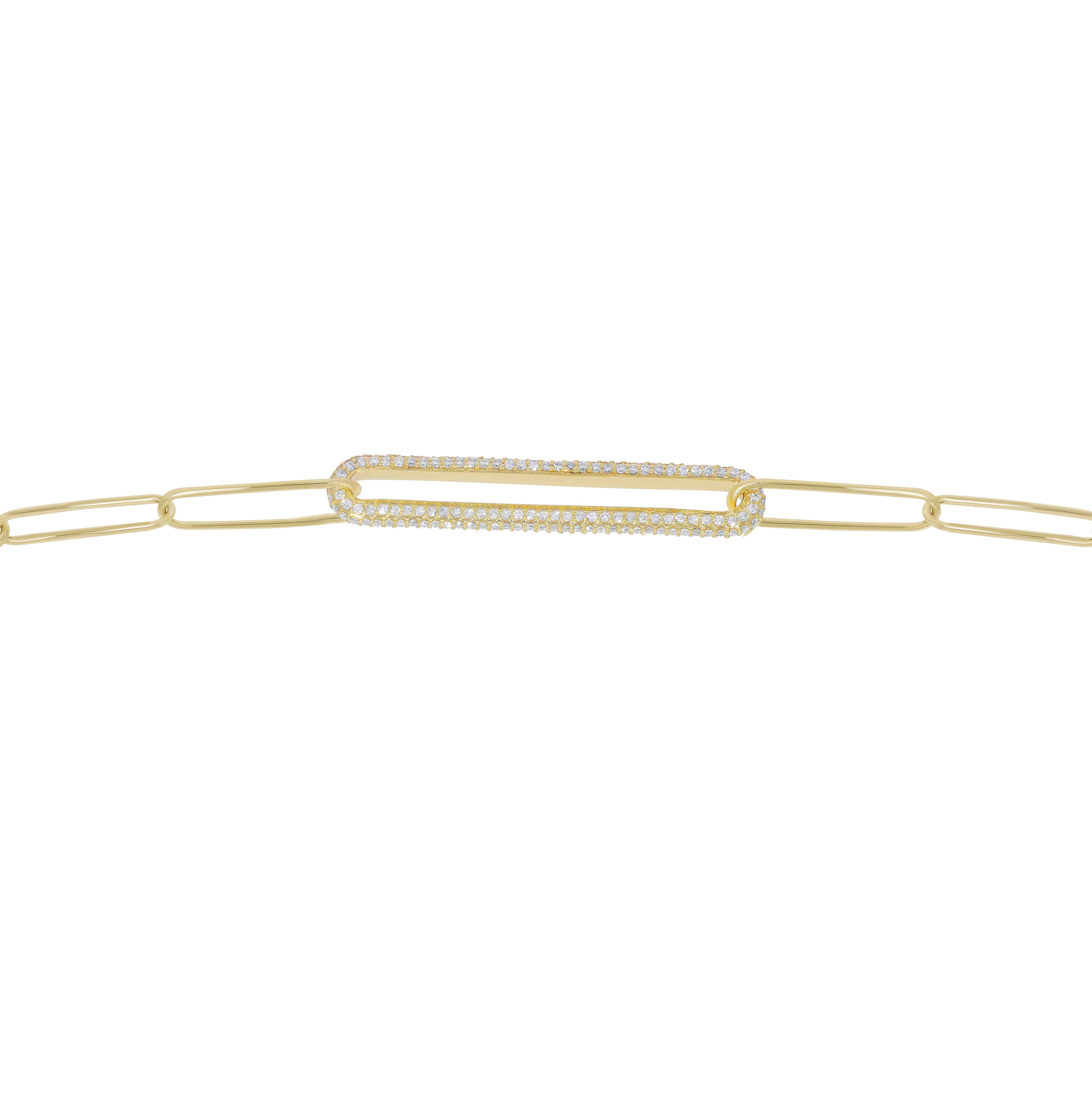 Paperclip link Brecelet BR51100A